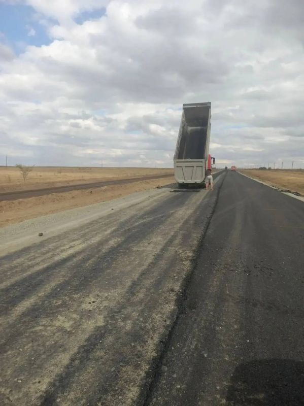 В Оренбургской области начался капитальный ремонт дороги на Светлый