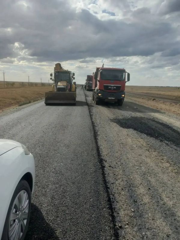 В Оренбургской области начался капитальный ремонт дороги на Светлый В Оренбургской области начался капитальный ремонт дороги на Светлый