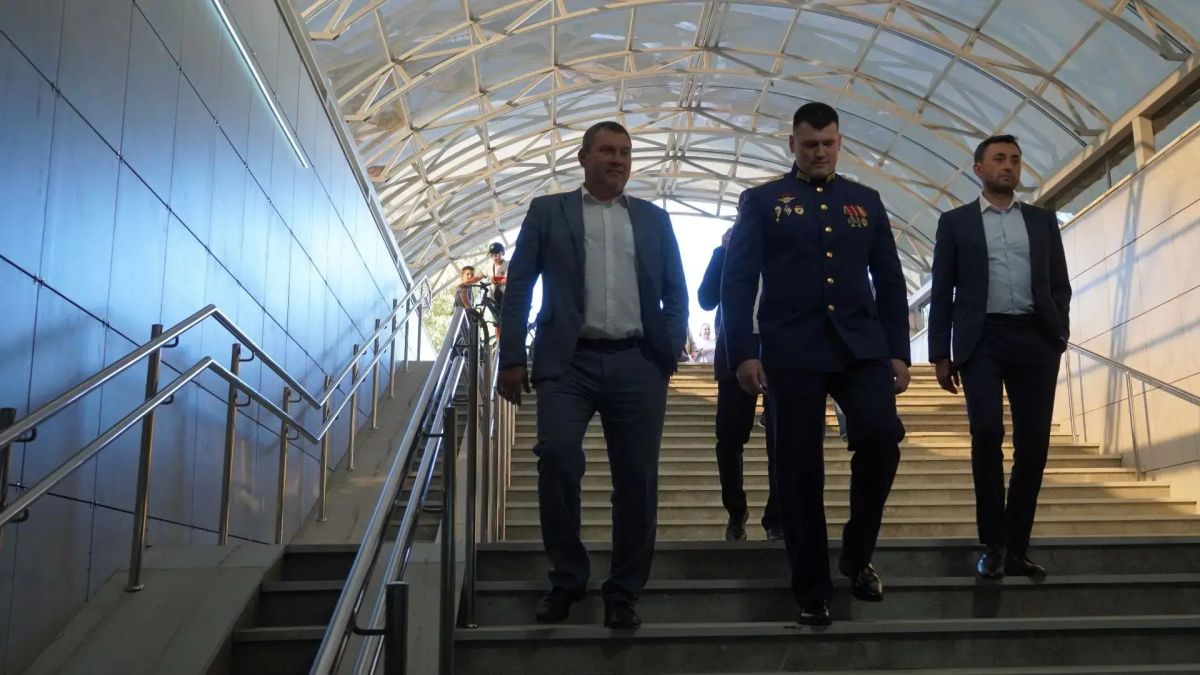 В Оренбурге после капремонта открыли подземный переход на улице Шевченко В Оренбурге после капремонта открыли подземный переход на улице Шевченко