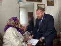 Глава Орска поздравил с вековым юбилеем Елизавету Поповкину