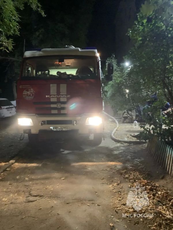 В Орске на пожаре погиб мужчина В Орске на пожаре погиб мужчина