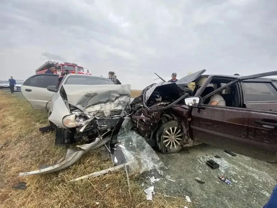 В Домбаровском районе в ДТП пострадали шесть человек