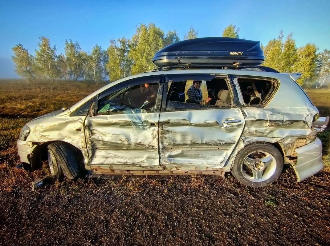 18.09.2026 года в 07 часов 20 минут на автомобильной дороге Федерального значения "Казань - Оренбург - Акбулак - граница с Республикой Казахстан" произошло столкновение автомобилей Тойота и Скания 18.09.2026 года в 07 часов 20 минут на автомобильной дороге Федерального значения "Казань - Оренбург - Акбулак - граница с Республикой Казахстан" произошло столкновение автомобилей Тойота и Скания