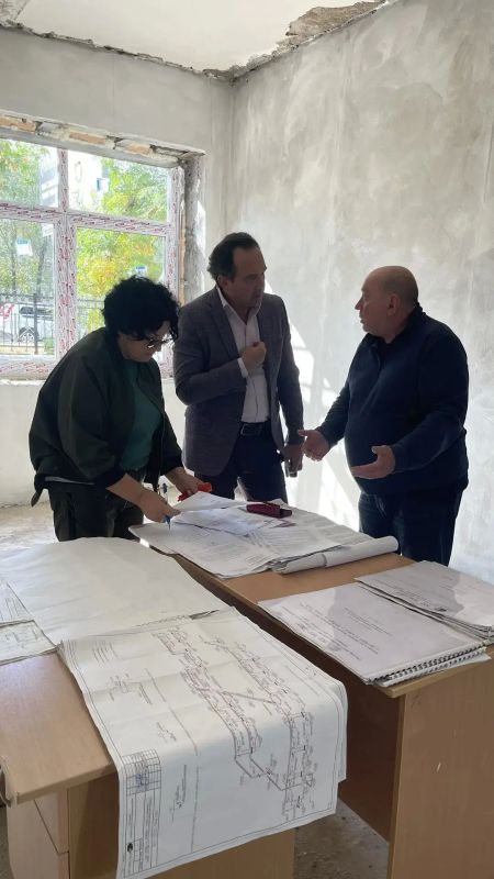 В поликлинике № 5 Оренбургской детской городской больницы продолжается капитальный ремонт