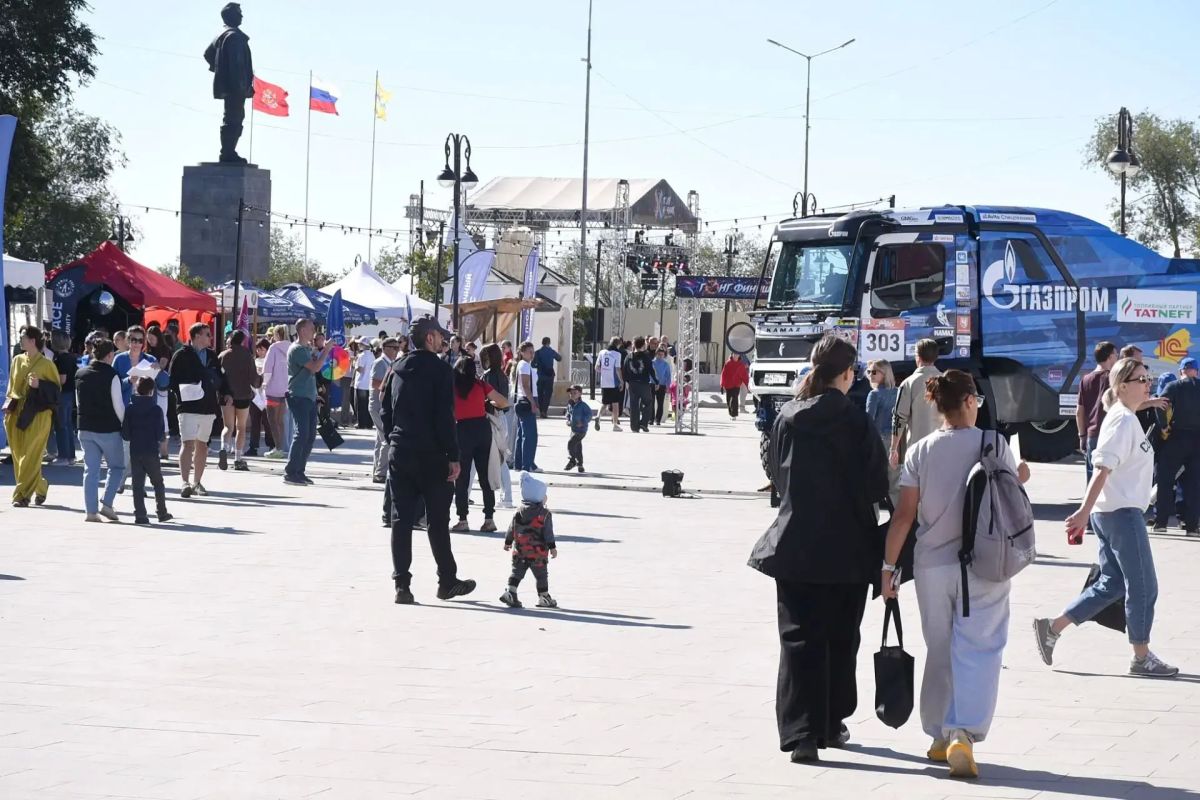 Стартовый городок «Полуночника» открыл свои двери для оренбуржцев!