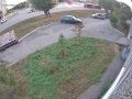 В Новотроицке автомобиль столкнулся с трамваем