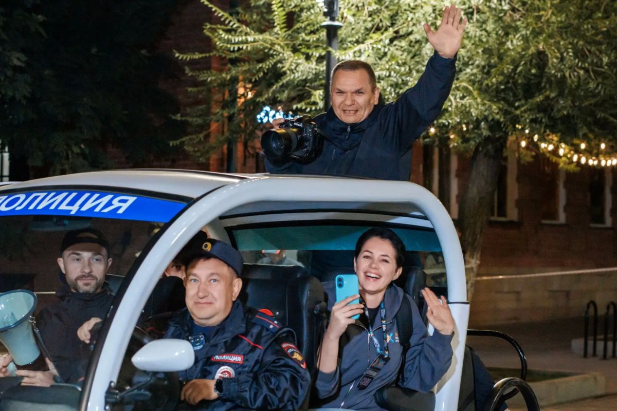 Оренбургская полиция обеспечила безопасность ночного забега «Полуночники»