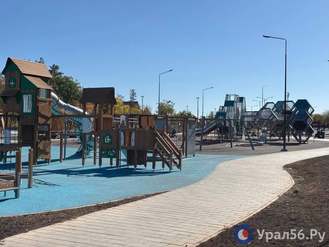 Памп-трек, скейт-площадка и зона для собак