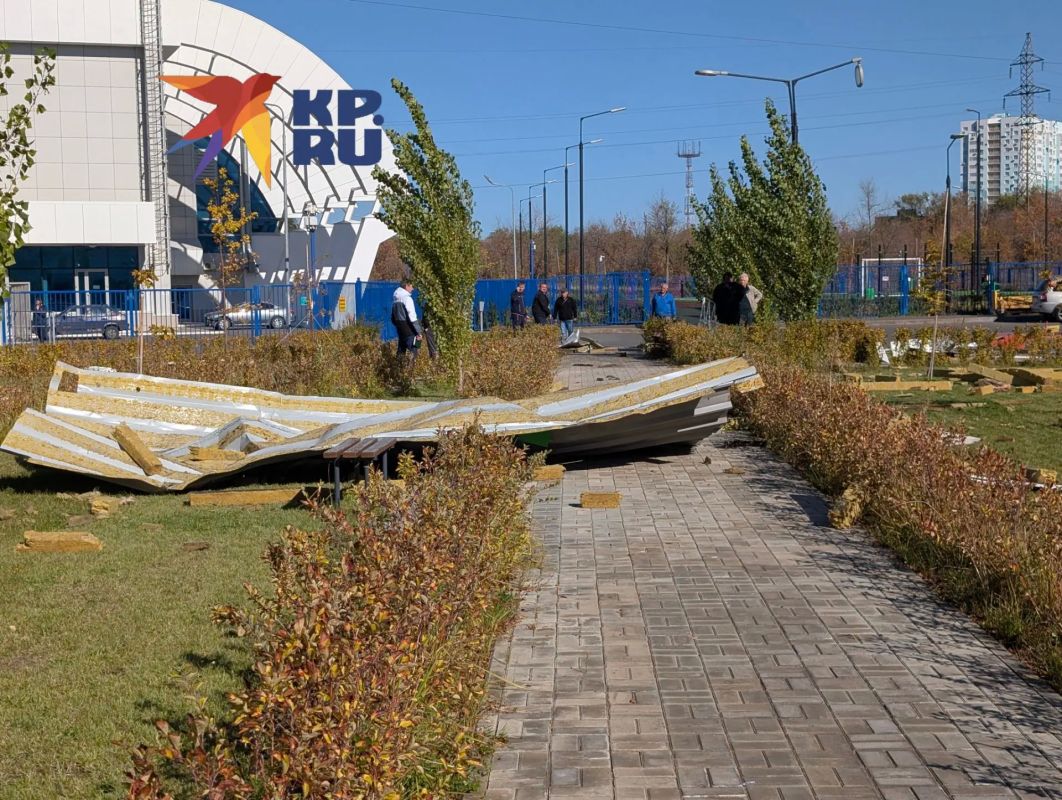 Вот так сейчас выглядит место взрыва газа