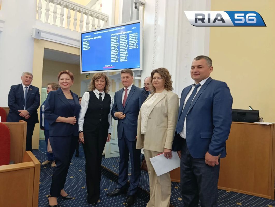 Сергей Грачёв в четвертый раз возглавил Заксобрание Оренбуржья Сергей Грачёв в четвертый раз возглавил Заксобрание Оренбуржья