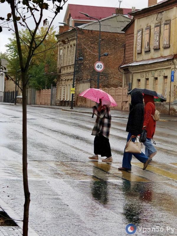 Дождь в Оренбурге Дождь в Оренбурге