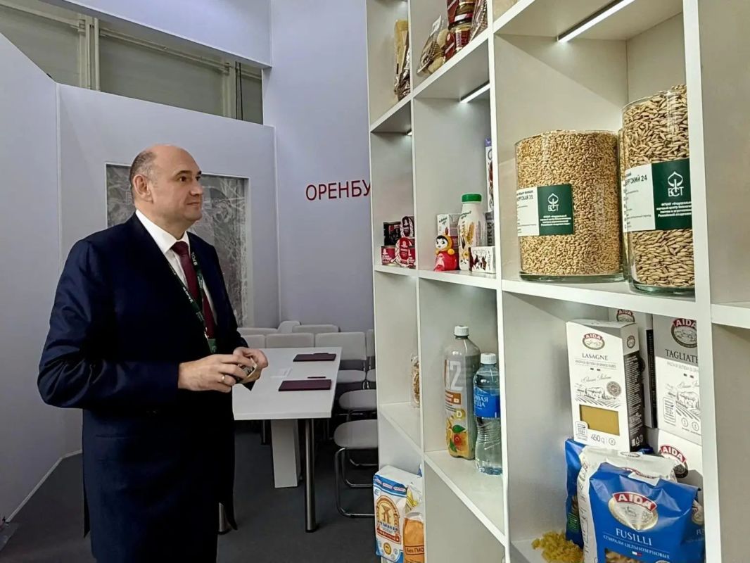 Солнцев на агровыставке в Москве: надо познакомить всю Россию с продуктами из Оренбуржья