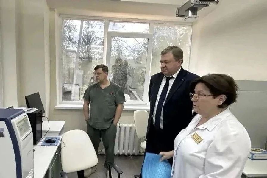 В Оренбургском фтизиопульмонологическом центре — обновление лаборатории