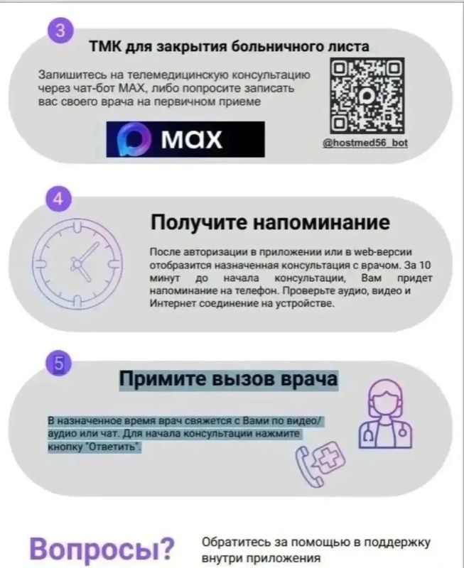 Оренбуржцам доступна услуга закрытия больничного листа в дистанционном формате Оренбуржцам доступна услуга закрытия больничного листа в дистанционном формате