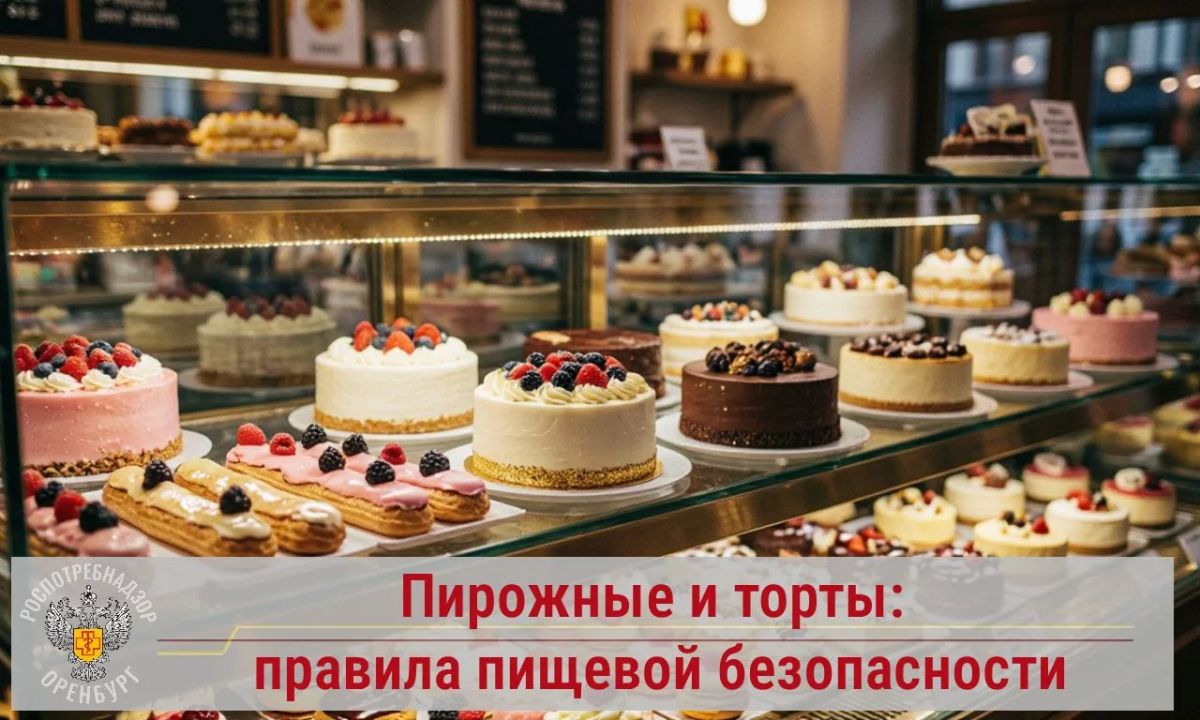 Пирожные и торты — настоящие лакомства, но при неправильном хранении они могут стать опасными для здоровья