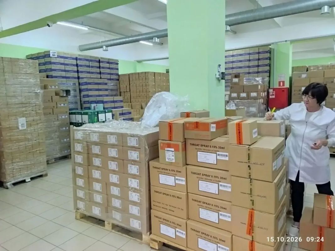 В Оренбургскую область доставили 3 тонны медикаментов