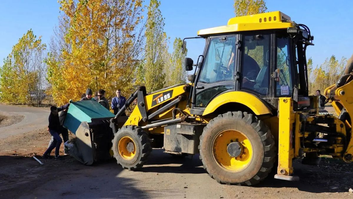 В Оренбурге привели в порядок кладбищенский комплекс «Степной»