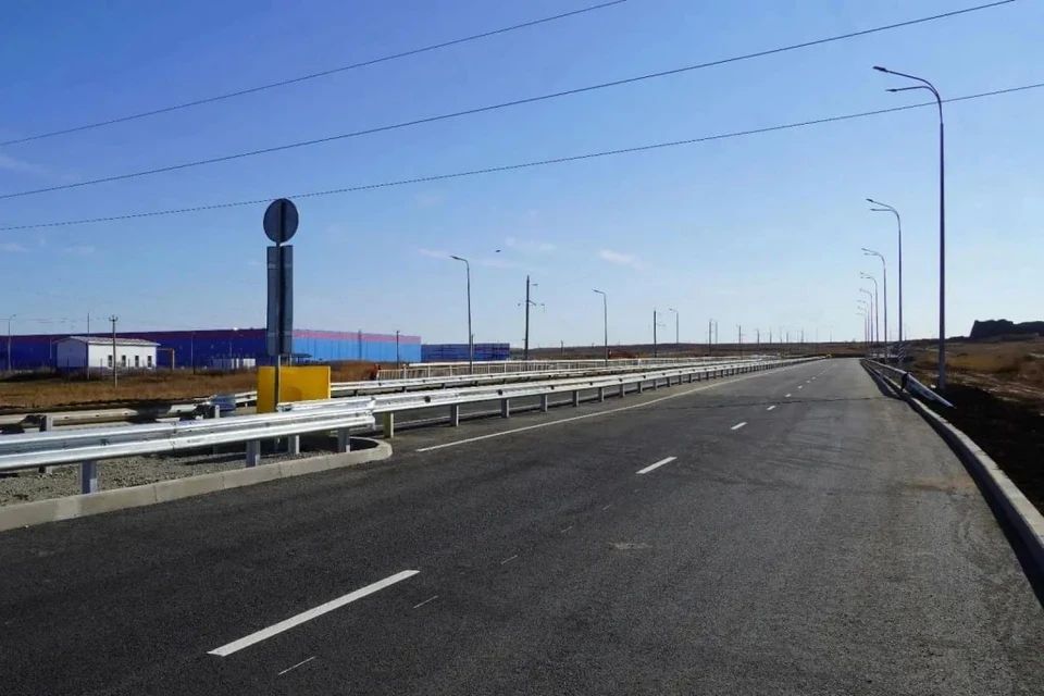 В Оренбурге открыли движение по новой четырехполосной улице Тихой