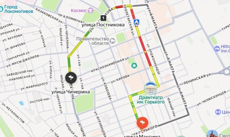 Водители просят перенастроить светофоры в центре Оренбурга: Комментарий администрации