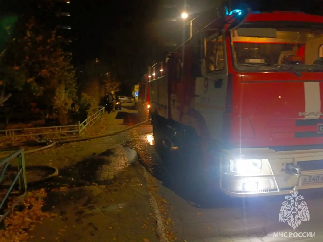 На пожаре в Орске спасены три человека