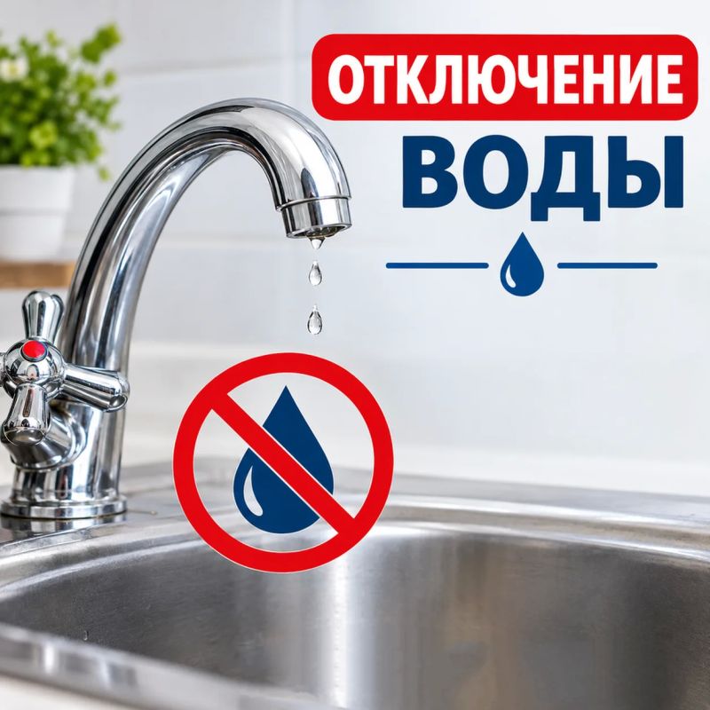 Завтра в Орске отключат холодную воду — будет организован подвоз