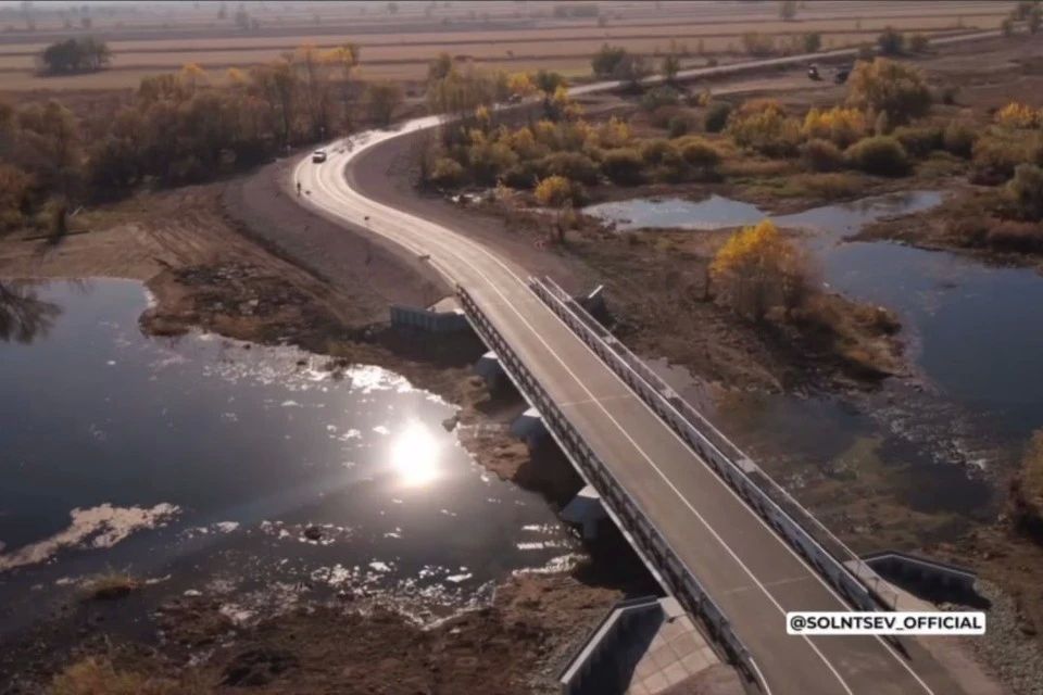 В Орске после масштабного капремонта открыли мост через реку Орь
