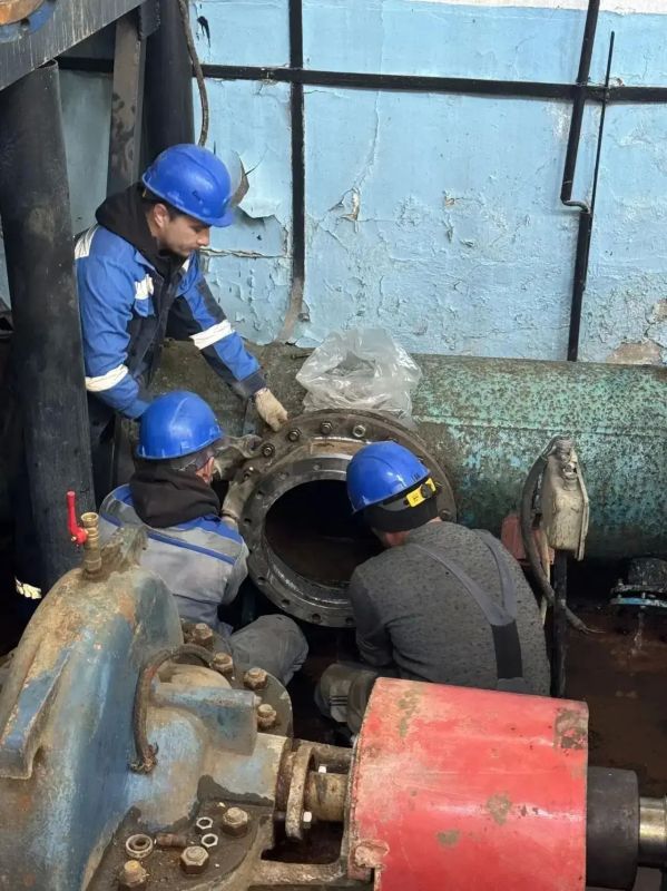РВК-Орск продолжают ремонт на Кумакском водозаборе