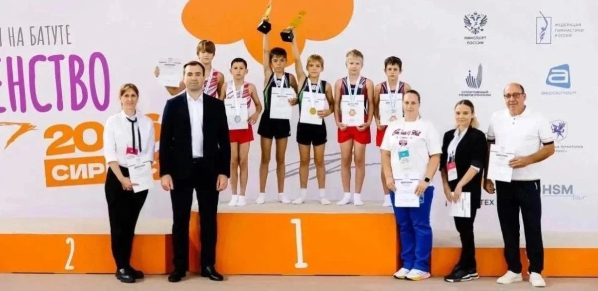 Золото, серебро и путевки на первенство мира выиграли батутисты из Оренбурга