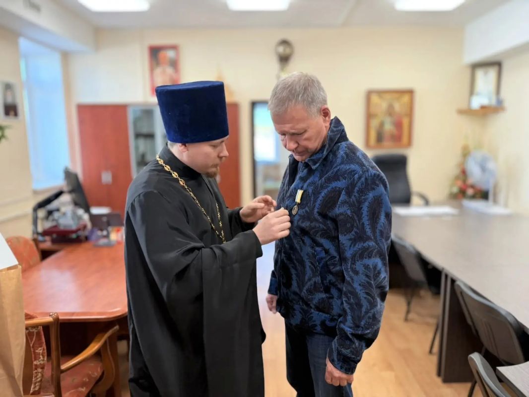 Александр Трубников удостоен медали Бузулукской епархии