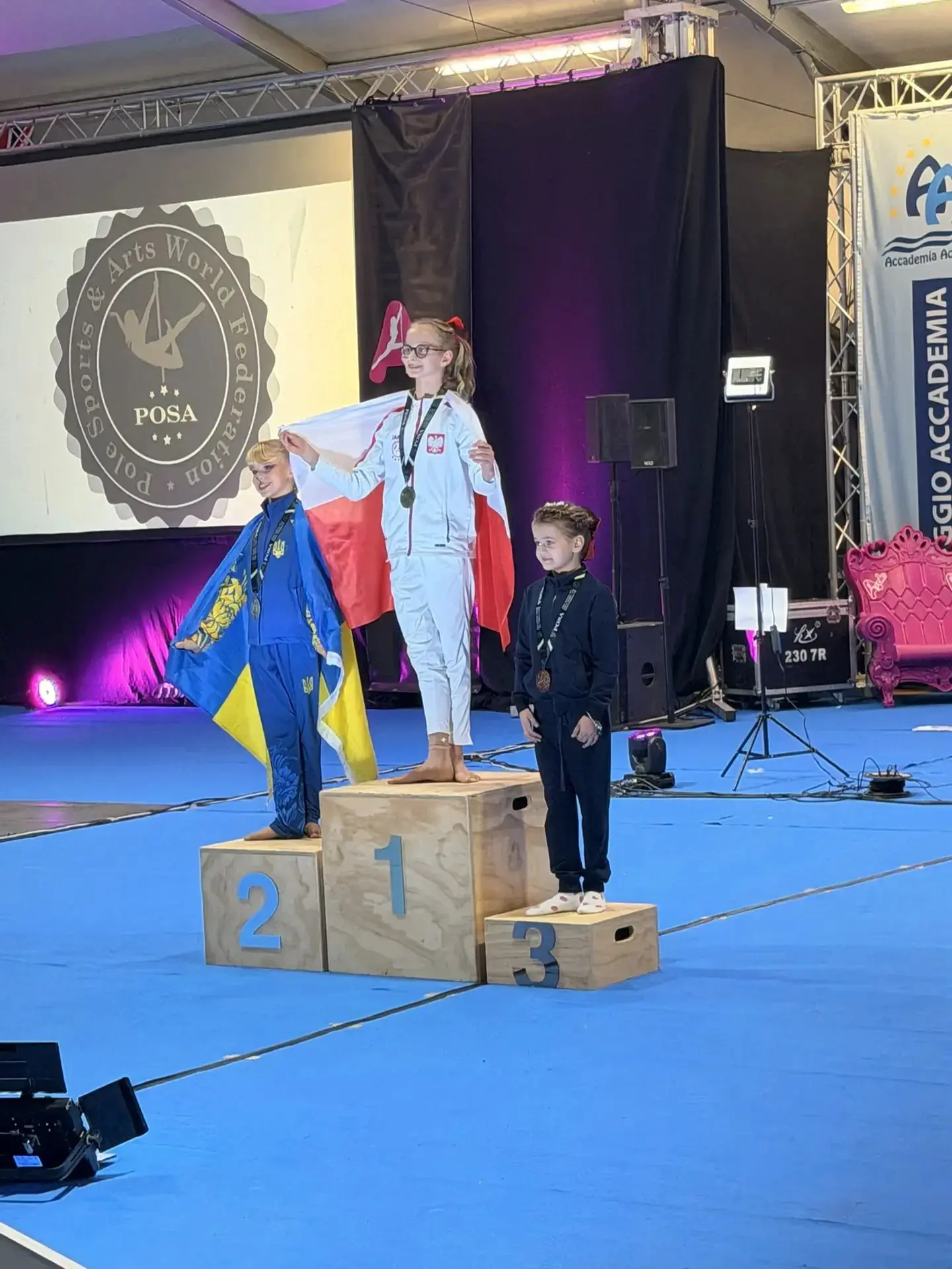 Воздушная гимнастка из Оренбурга Варвара Логинова завоевала бронзу чемпионата мира Arts Posa World в Италии