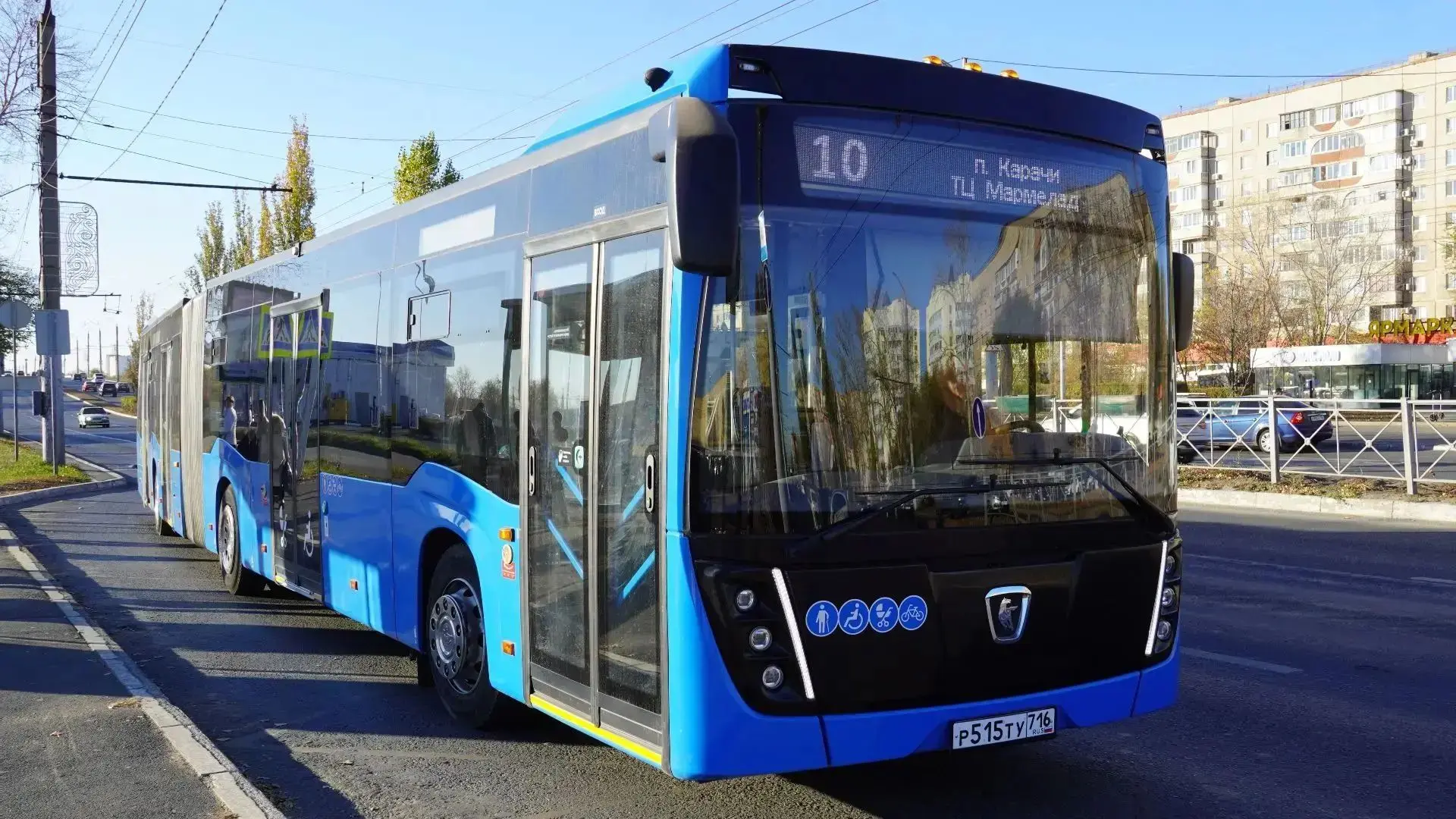 Оренбург тестирует "гармошку" КАМАЗ-6299