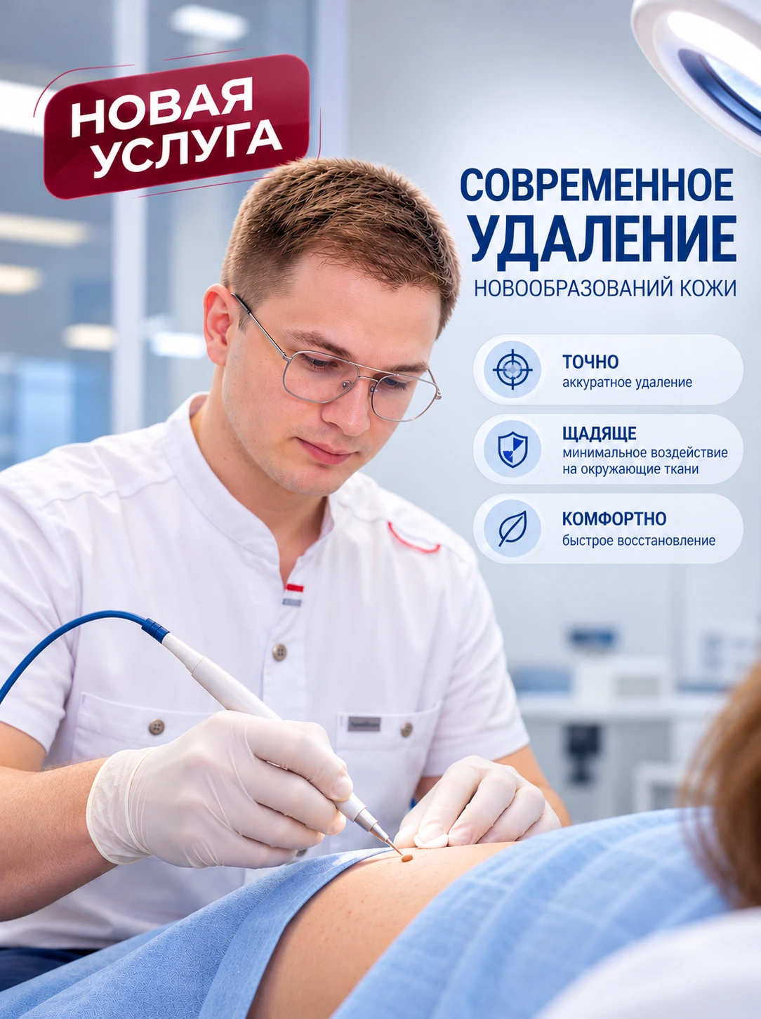 В ГБУЗ «Переволоцкая РБ» появился современный радиоволновой аппарат для удаления